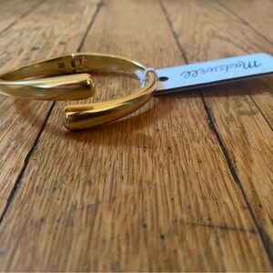 Madewell Gold Cuff Bracelet